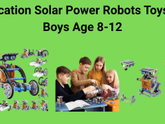Education Solar Power Robots Toys for Boys Age 8-12