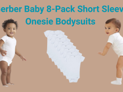 Gerber Baby 8-Pack Short Sleeve Onesie Bodysuits